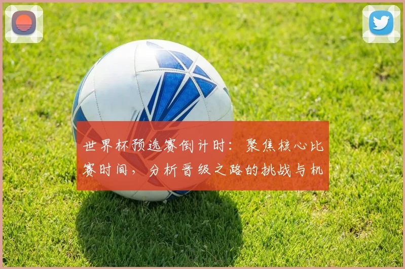 世界杯预选赛倒计时:聚焦核心比赛时间,分析晋级之路的挑战与机遇