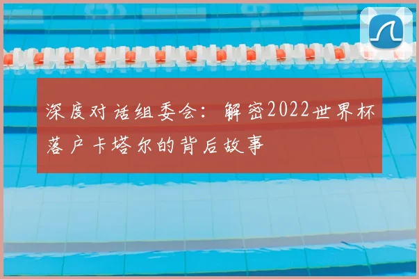深度对话组委会：解密2022世界杯落户卡塔尔的背后故事