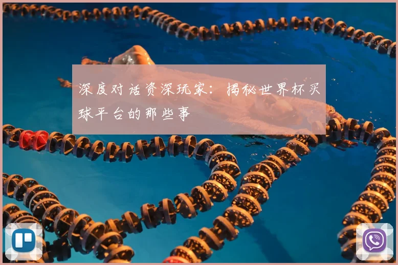 深度对话资深玩家：揭秘世界杯买球平台的那些事